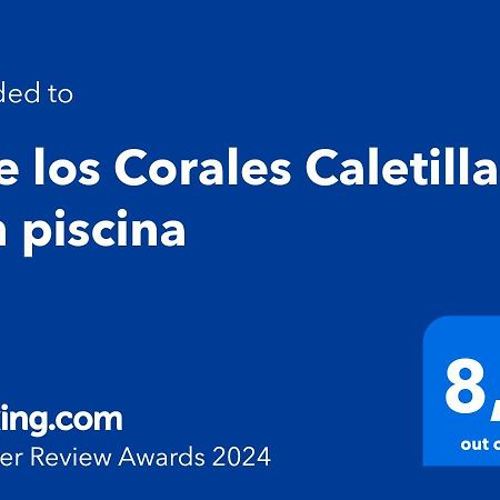Ferienwohnung Live Los Corales Caletillas Con Piscina Araya  Exterior foto